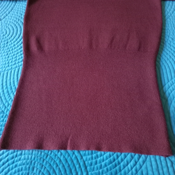 NEW! French Connection Cabernet short sleeved turtleneck sweater Sz Small NWT - Picture 6 of 6